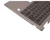 LCM16K56D0J686 Original Chicony Tastatur inkl. Topcase DE (deutsch) grau/silber mit Backlight