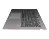 LCM16P1-6861 Original Chicony Tastatur inkl. Topcase DE (deutsch) grau/silber mit Backlight