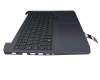 LCM19L96D0J686 Original Lenovo Tastatur inkl. Topcase DE (deutsch) schwarz/blau mit Backlight
