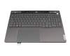LCM22H66CHJ686 Original Lenovo Tastatur inkl. Topcase CH (schweiz) grau/grau mit Backlight