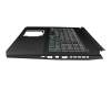LF3193AKB042 Original Inventec Tastatur inkl. Topcase DE (deutsch) schwarz/schwarz mit Backlight
