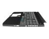 LG5P_P90BRL Original Acer Tastatur inkl. Topcase DE (deutsch) schwarz/schwarz mit Backlight