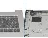Lenovo IdeaPad 3-17ARE05 (81W5) Original Tastatur inkl. Topcase DE (deutsch) grau/silber