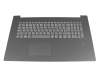 Lenovo IdeaPad 330-17IKB (81DK) Tastatur inkl. Topcase DE (deutsch) grau/grau (Fingerprint)