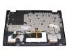 Lenovo IdeaPad Flex 5-14ALC05 (82HU) Original Tastatur inkl. Topcase DE (deutsch) dunkelgrau/blau mit Backlight blau