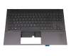 M09321-041 HP Tastatur inkl. Topcase DE (deutsch) schwarz/schwarz mit Backlight (Mica Silver Aluminium)