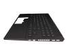 M09321-041 HP Tastatur inkl. Topcase DE (deutsch) schwarz/schwarz mit Backlight (Mica Silver Aluminium)