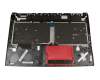 MSI GE75 10SGS/10SFS/10SF (MS-17E9) Original Tastatur inkl. Topcase DE (deutsch) schwarz/schwarz mit Backlight