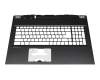 MSI GE76 Raider 10SFS/10SGS (MS-17K1) Original Gehäuse Oberseite schwarz