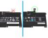 MSI Modern 15 B12HW (MS-15H2) Original Akku 53,8Wh
