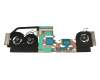 MSI P75 9SE/9SG/9SD/9SF (MS-17G1) Original CPU/GPU-Lüfter inkl. Kühler