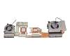 MSI Pulse GL76 11UE/11UEK (MS-17L1) Original CPU/GPU-Lüfter inkl. Kühler