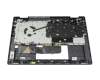 NB6837E Original Lenovo Tastatur inkl. Topcase BE (belgisch) grau/grau mit Backlight