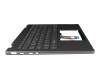 NCB2391 Original Lenovo Tastatur inkl. Topcase DE (deutsch) grau/grau mit Backlight