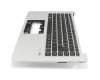 NKI14170JH Original Acer Tastatur inkl. Topcase DE (deutsch) schwarz/silber mit Backlight