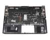 NKI14170NM Original Acer Tastatur inkl. Topcase DE (deutsch) schwarz/transparent/schwarz mit Backlight