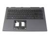 NKI151311L Original Acer Tastatur inkl. Topcase DE (deutsch) schwarz/schwarz