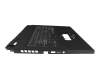 NKI151334C Original Acer Tastatur inkl. Topcase CH (schweiz) schwarz/transparent/schwarz mit Backlight