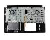 NKI17170F3 Original Acer Tastatur inkl. Topcase DE (deutsch) schwarz/schwarz mit Backlight