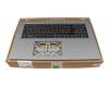 NKI17170JV Original Acer Tastatur inkl. Topcase DE (deutsch) schwarz/grau