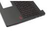 NSK-USMBQ 0G Original Asus Tastatur inkl. Topcase DE (deutsch) schwarz/schwarz mit Backlight