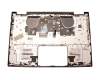 PC4SB-GE Original Lenovo Tastatur inkl. Topcase DE (deutsch) grau/silber mit Backlight