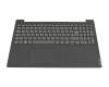 PC5CP-GE Original Lenovo Tastatur inkl. Topcase DE (deutsch) grau/schwarz (rau)