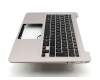 PK1319Y923S Original Asus Tastatur inkl. Topcase DE (deutsch) schwarz/silber