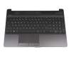 PK132H81A10 Original HP Tastatur inkl. Topcase DE (deutsch) schwarz/schwarz