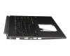 PK132K72A11 Original Chicony Tastatur inkl. Topcase DE (deutsch) schwarz/schwarz mit Backlight