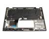PK132S93B34 Original Lenovo Tastatur inkl. Topcase ND (nordic) schwarz/schwarz mit Backlight und Mouse-Stick