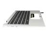 PK132YL1B11 Original Compal Tastatur inkl. Topcase DE (deutsch) schwarz/silber mit Backlight