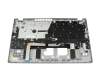 PK133TY1C13 Original Acer Tastatur inkl. Topcase DE (deutsch) grau/grau mit Backlight