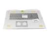 PK133UJ1A13 Original Acer Tastatur inkl. Topcase DE (deutsch) schwarz/silber