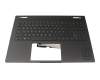 PK137II2J11 Original Compal Tastatur inkl. Topcase DE (deutsch) schwarz/schwarz mit Backlight