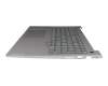 PL5CLXB-FR Original Lenovo Tastatur inkl. Topcase FR (französisch) grau/grau mit Backlight