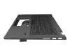 PR4SB Original Lenovo Tastatur inkl. Topcase DE (deutsch) schwarz/grau mit Backlight