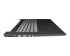 PR5S-GR Original Lenovo Tastatur inkl. Topcase DE (deutsch) schwarz/schwarz