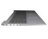Pegatron M17AUN Original Tastatur inkl. Topcase DE (deutsch) schwarz/grau mit Backlight