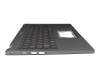 QV03P_A40EWL Original Acer Tastatur inkl. Topcase DE (deutsch) silber/silber mit Backlight