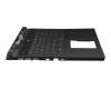 RRWN5 Original Dell Tastatur inkl. Topcase DE (deutsch) schwarz/schwarz mit Backlight