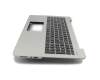 SG-64910-2DA Original Asus Tastatur inkl. Topcase DE (deutsch) schwarz/silber