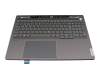SG-B4600-2DA Original LiteOn Tastatur inkl. Topcase DE (deutsch) grau/grau mit Backlight