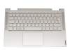 SN20U40169 Original Lenovo Tastatur inkl. Topcase DE (deutsch) silber/silber mit Backlight