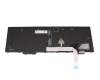 SN21D93473 Original Lenovo Tastatur DE (deutsch) schwarz mit Backlight und Mouse-Stick