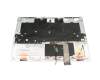 ST61D66407 Original Lenovo Tastatur inkl. Topcase DE (deutsch) weiß/weiß mit Backlight