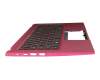 SV03P_A84BWL1 Original Acer Tastatur inkl. Topcase DE (deutsch) schwarz/rot mit Backlight