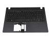 T026C1 Tastatur inkl. Topcase DE (deutsch) schwarz/schwarz