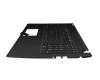 T026C1 Tastatur inkl. Topcase DE (deutsch) schwarz/schwarz