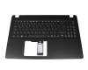 T21551 Tastatur inkl. Topcase DE (deutsch) schwarz/schwarz
